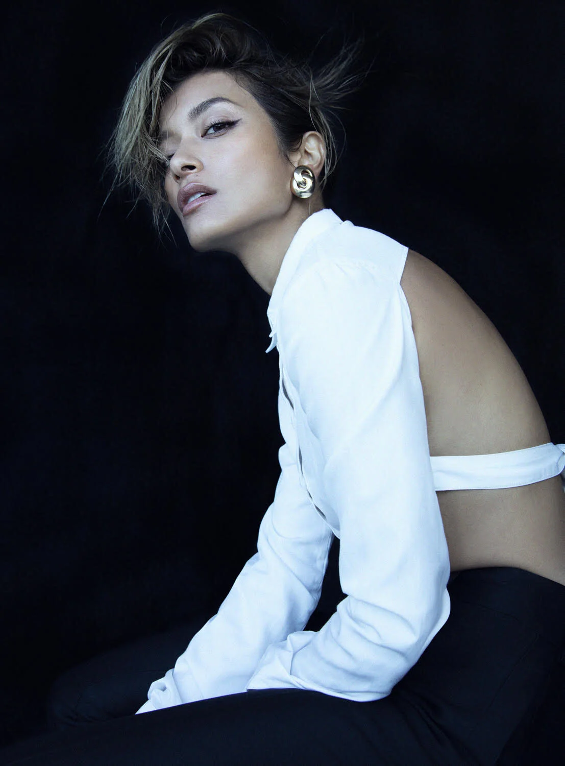 Daniella Midenge Captures Rola for ELLE Japan September